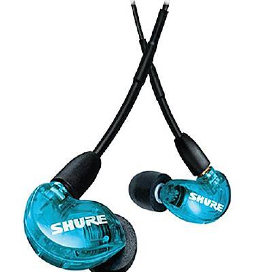 Shure Shure Aonic 215 Sound Isolating Earphones With Dynamic Drivers - Blue | Headphones