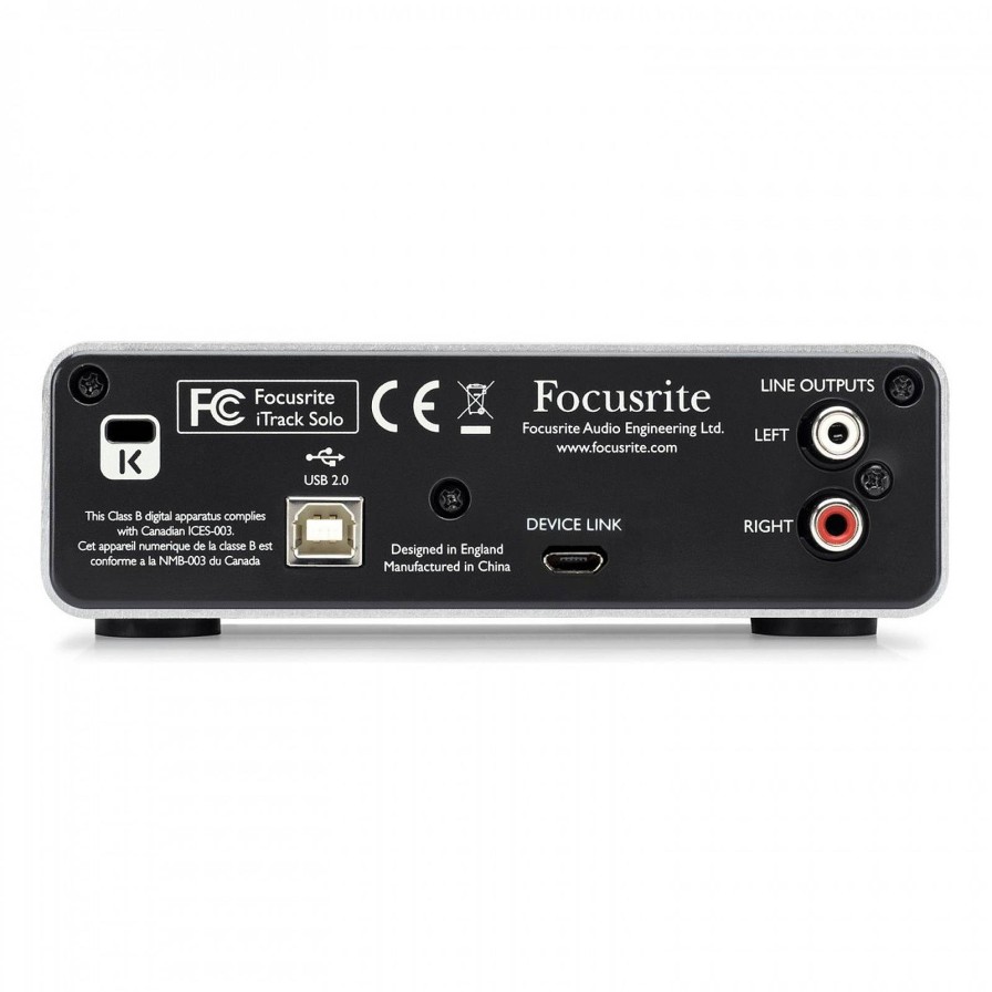 Focusrite Focusrite Itrack Solo Lightning Audio Interface | Audio Recorders & Mixers