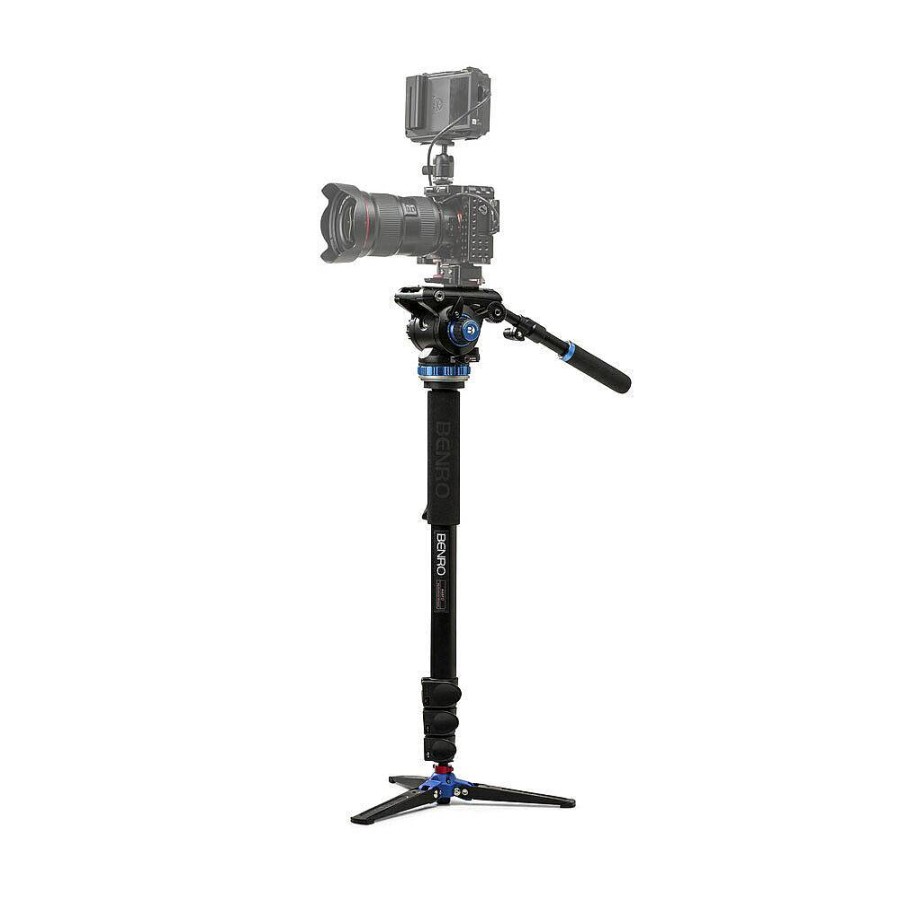 Benro Benro A48F Aluminum Monopod Kit With S6Pro Head | Monopods