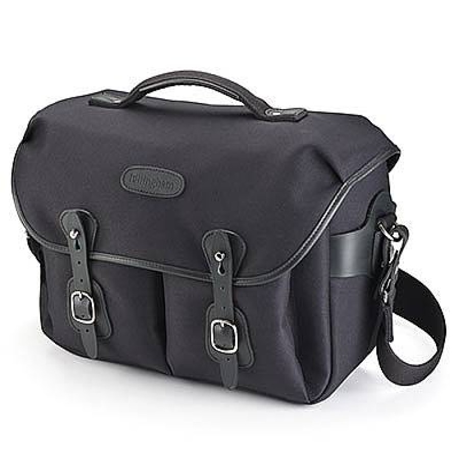 Billingham Billingham Hadley One - Black Fibrenyte / Black | Shoulder Bags