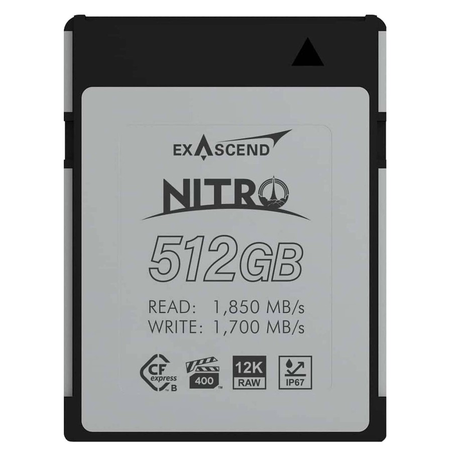 Exascend Exascend Cfexpress Typeb Nitro Series 512Gb | Memory Cards