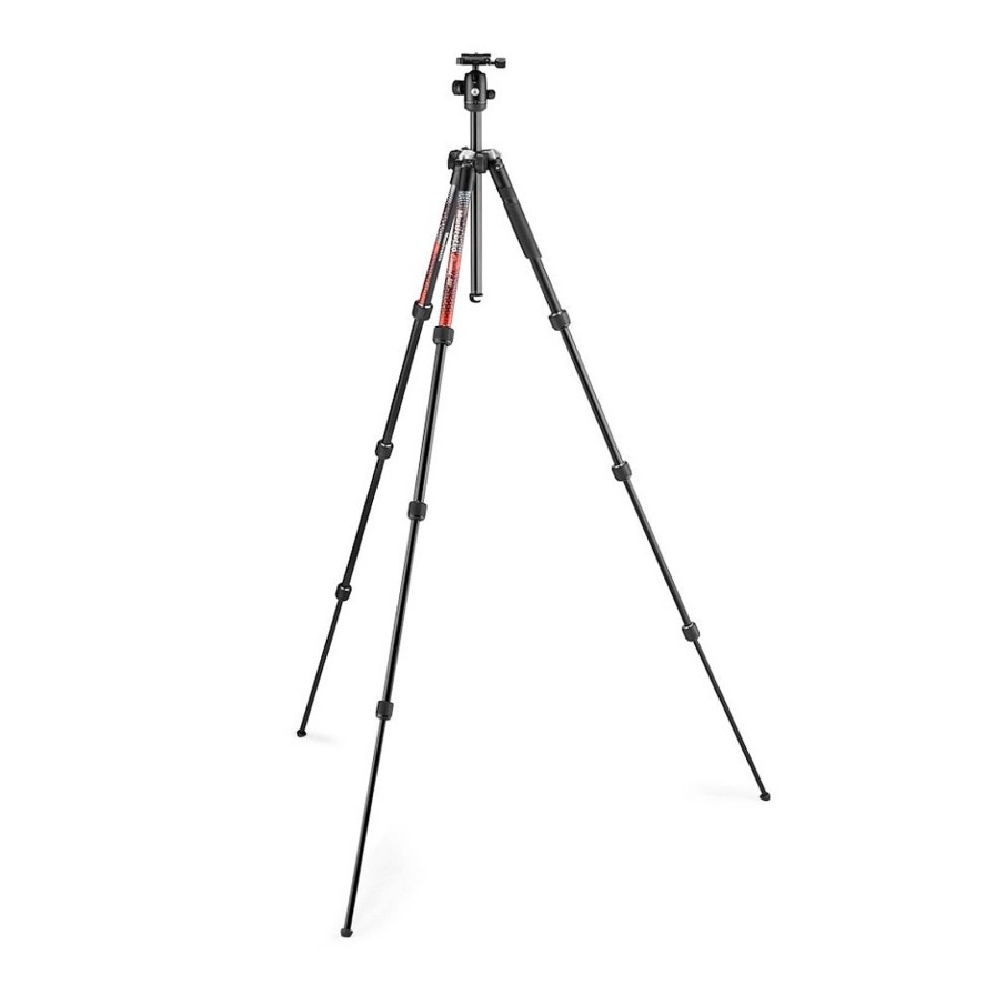 Manfrotto Manfrotto Element Mii Aluminium Tripod Kit - Red | Camera Tripods