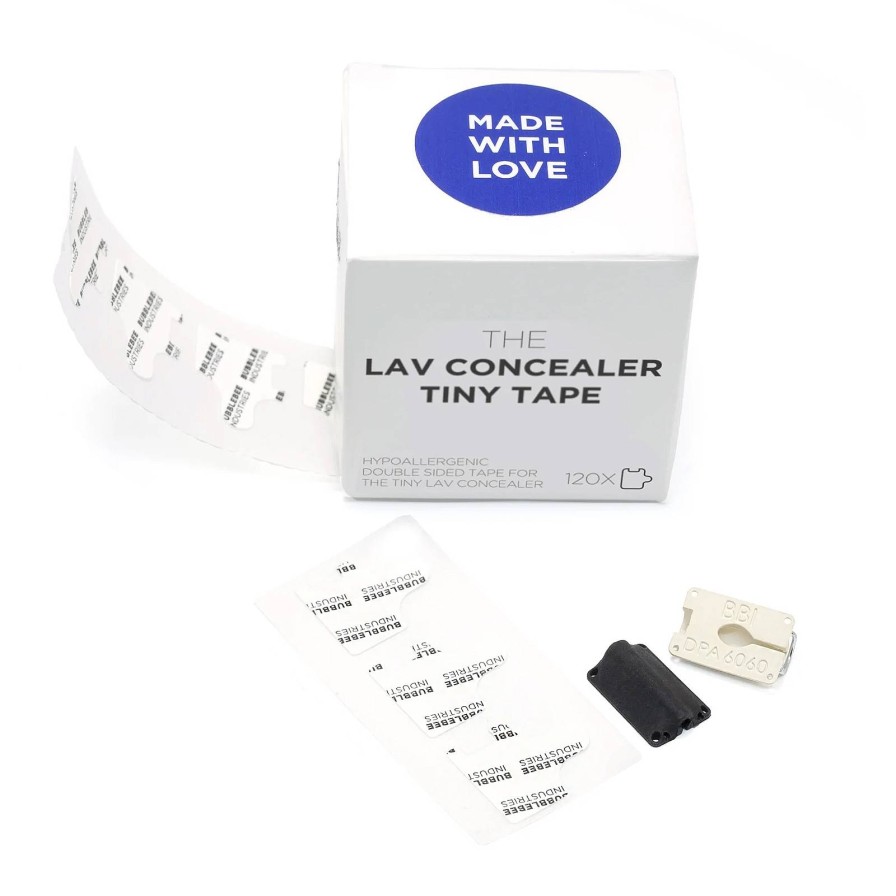 Bubblebee Bubblebee The Lav Concealer Tiny Tape (120 Pieces) | Audio Accessories