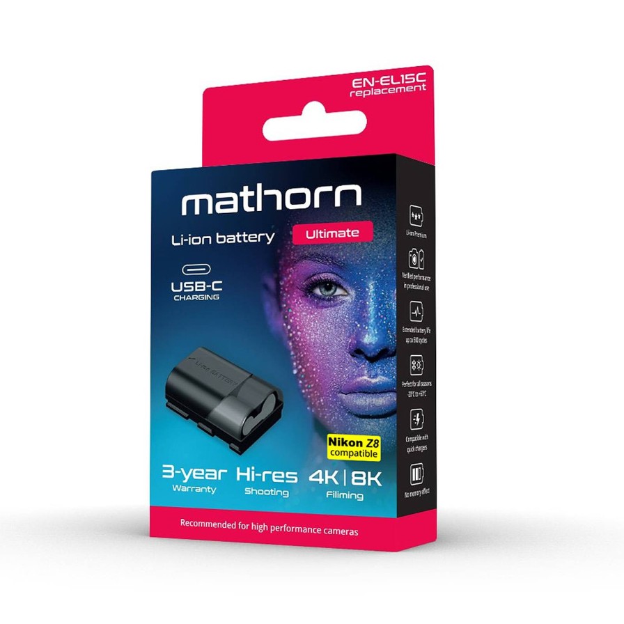 Mathorn Mathorn Mb-212A Ultimate Battery (Nikon En-El15C) | Camera Accessories