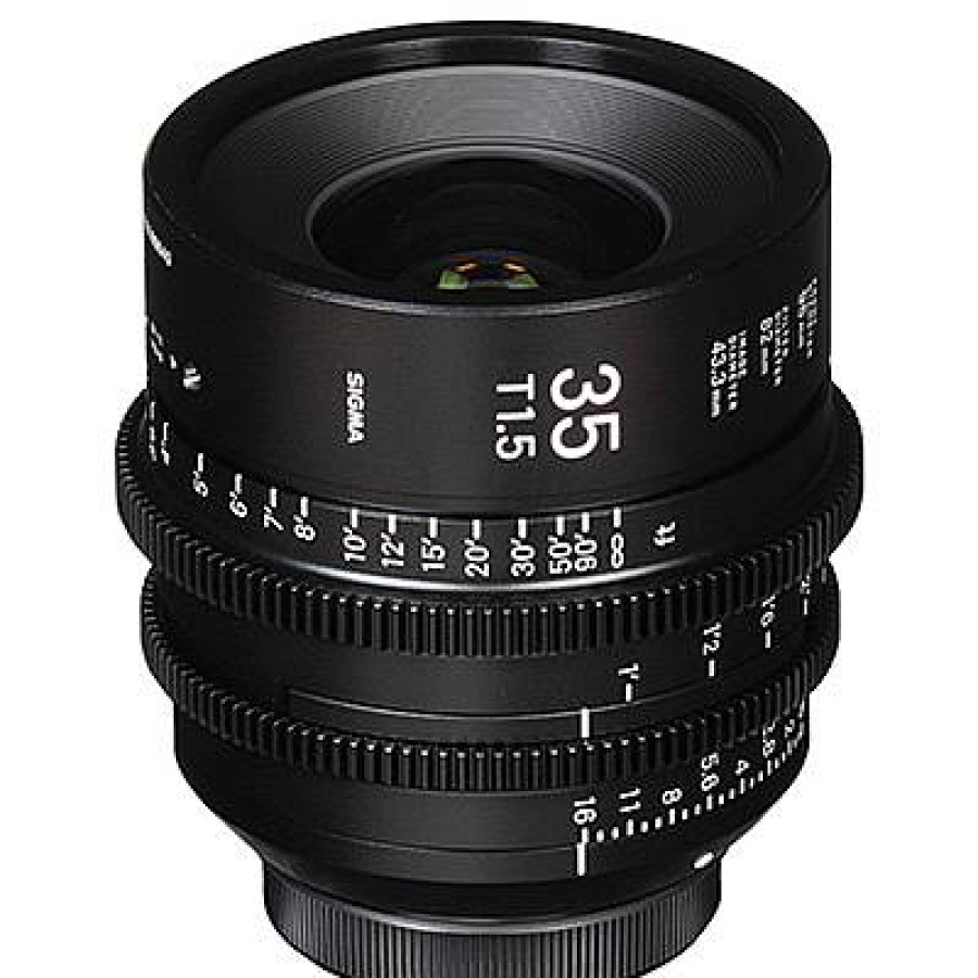 Sigma Sigma Cine 35Mm T1.5 Ff Lens Fully Luminous - Sony Mount | Cine Lenses