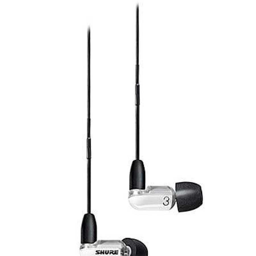 Shure Shure Aonic 3 Sound Isolating Earphones With Balanced Armature Drivers - White | Headphones