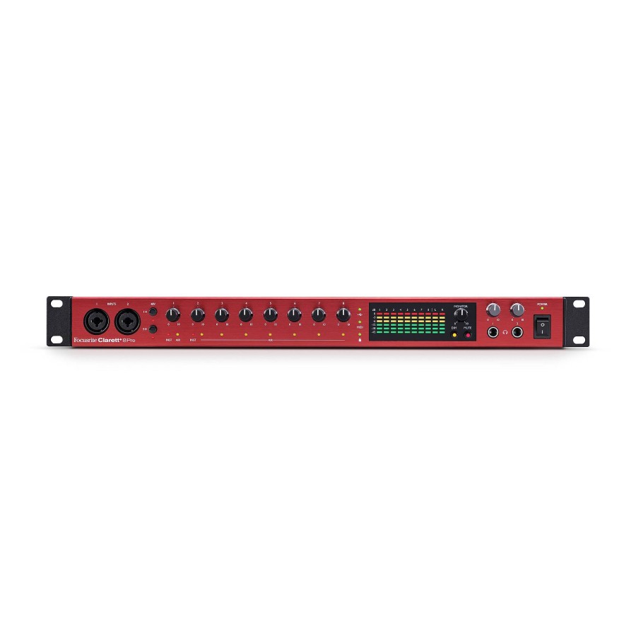 Focusrite Focusrite Clarett+ 8Pre Audio Interface | Audio Recorders & Mixers