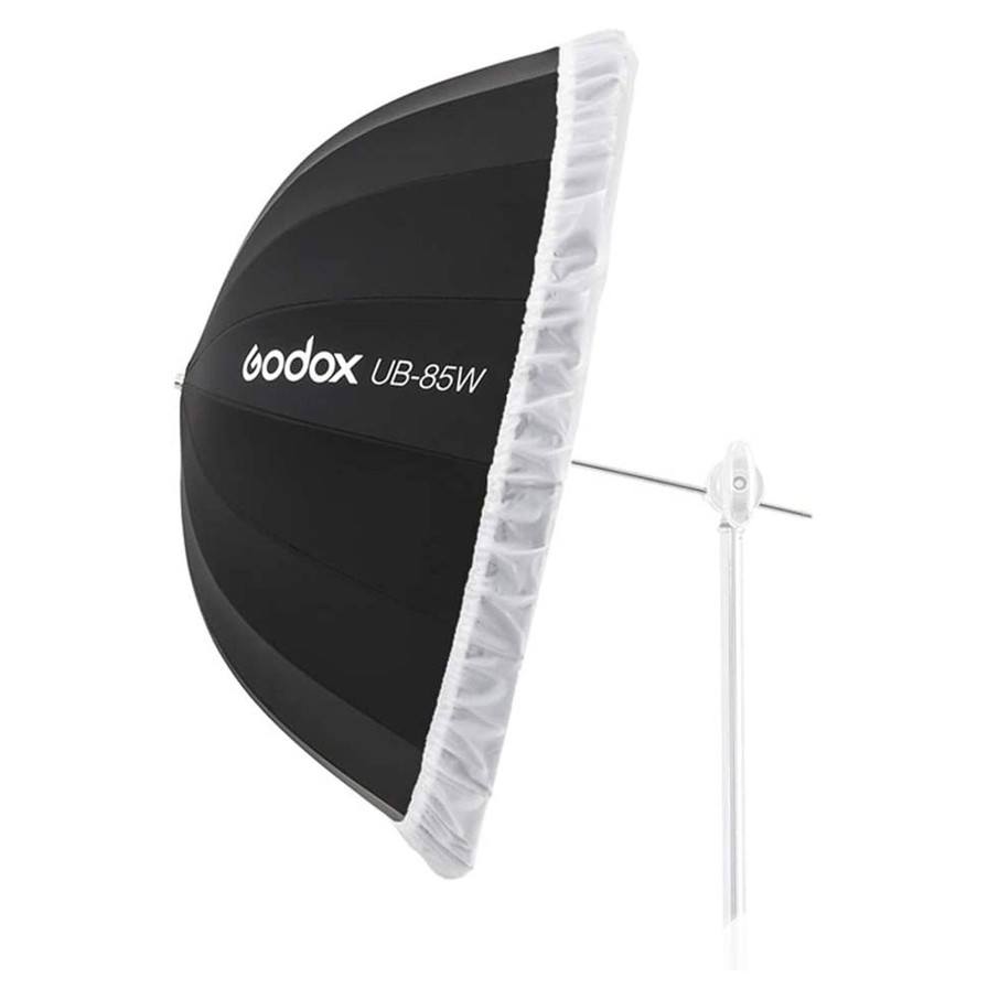 Godox Godox Ub-85W Parabolic Reflective Studio Umbrella White - 85Cm | Lighting Control