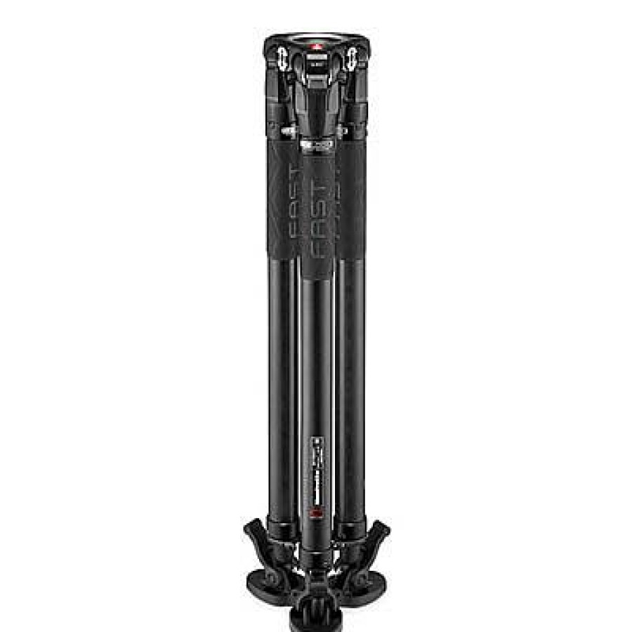 Manfrotto Manfrotto Nitrotech 612 + Carbon Fibre Fast Single Leg Tripod | Video Tripods