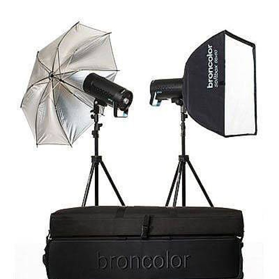 Bron Broncolor Siros 400 S Expert Twin Head Kit Wifi/Rfs 2 | Flash Heads And Kits