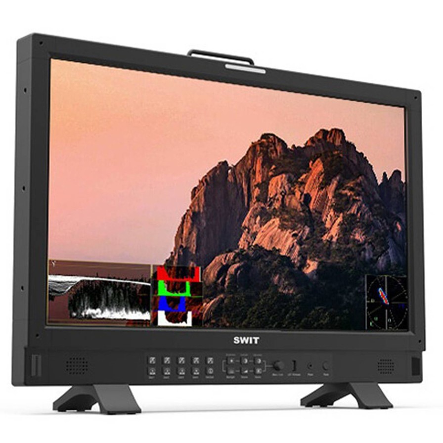 Swit Swit Bm-H245 - 23.8Inch 12G-Sdi 4K Qled Hdr Dci-P3 Zero-Delay Professional Fhd Monitor | Field Monitors And Recorders