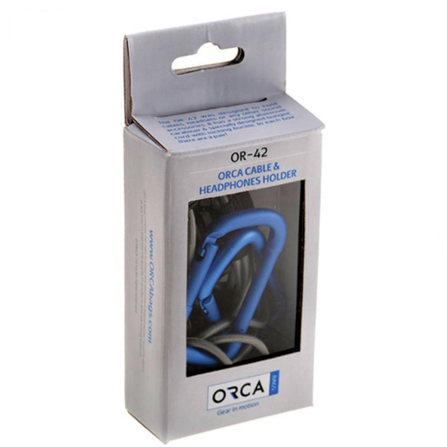 Orca Bags Orca Or-42 Cables & Headphones Holder Pair | Audio Bags & Cases