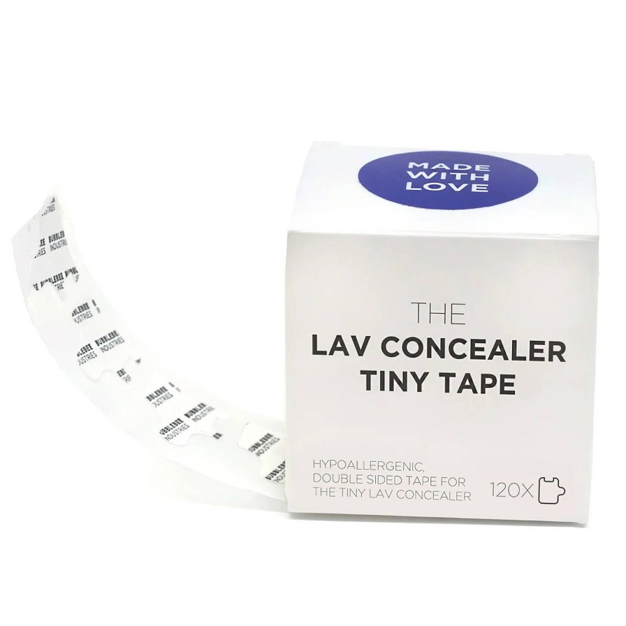 Bubblebee Bubblebee The Lav Concealer Tiny Tape (120 Pieces) | Audio Accessories