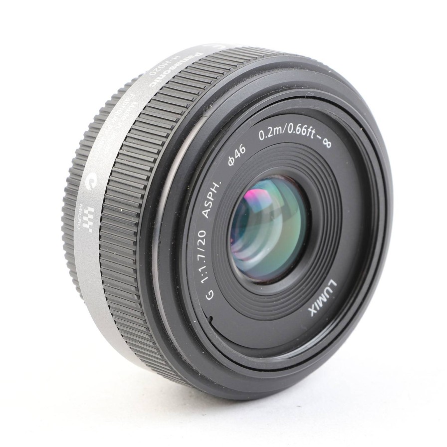 Panasonic Used Panasonic 20Mm F1.7 Lumix G Micro Four Thirds Pancake Lens | Used Lenses