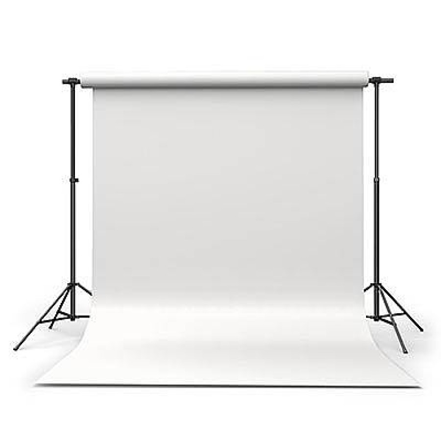 Calumet Calumet Polar White 2.72M X 11M Seamless Background Paper | Studio Backgrounds