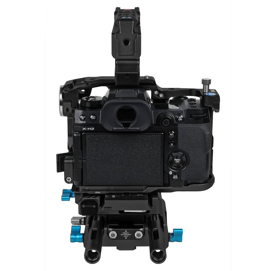 Kondor Blue Kondor Blue Fujifilm X-H2S Base Rig Mkii (Raven Black) | Shoulder Rigs, Cages & Baseplates