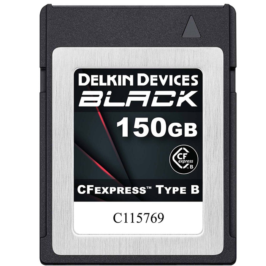 Delkin Delkin Black 150Gb (1725Mb/S) Cfexpress Type B Memory Card | Memory Cards