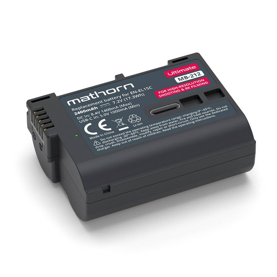 Mathorn Mathorn Mb-212A Ultimate Battery (Nikon En-El15C) | Camera Accessories