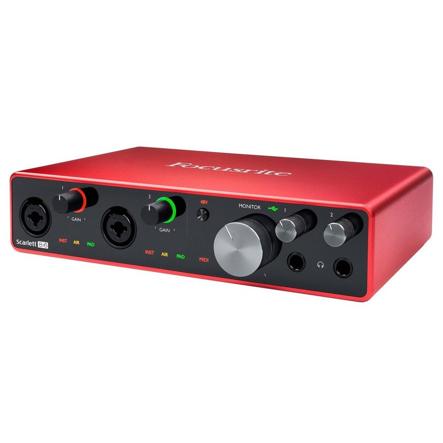 Focusrite Focusrite Scarlett 8I6 3Rd Gen Audio Interface | Audio Recorders & Mixers