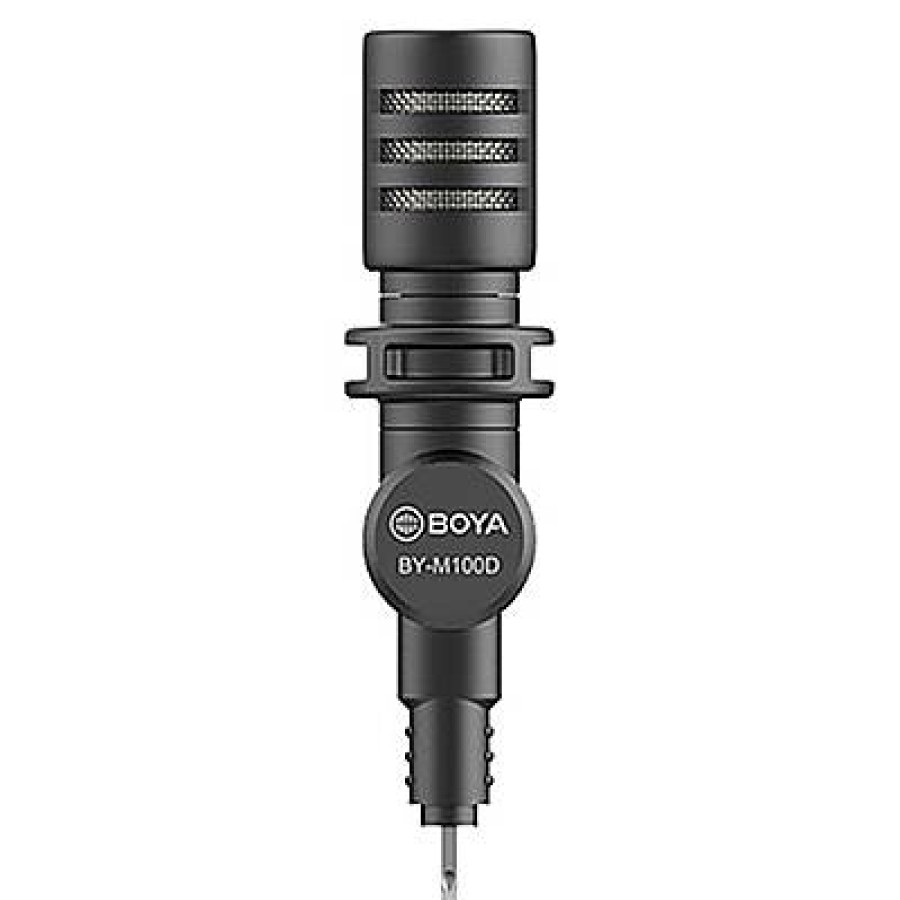 Boya Boya By-M100D Mininature Condenser Smartphone Mic Lightning Connector | Microphones