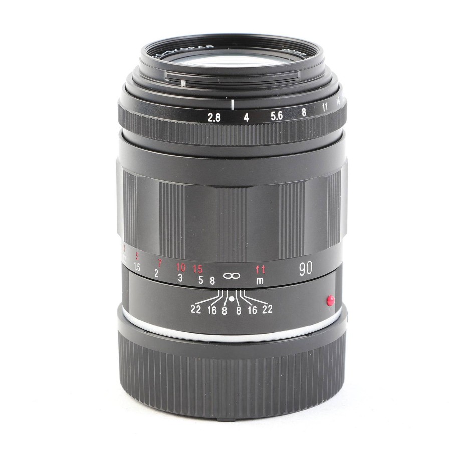 Voigtlander Used Voigtlander 90Mm F2.8 Vm Apo-Skopar Lens For Leica M - Black | Used Lenses