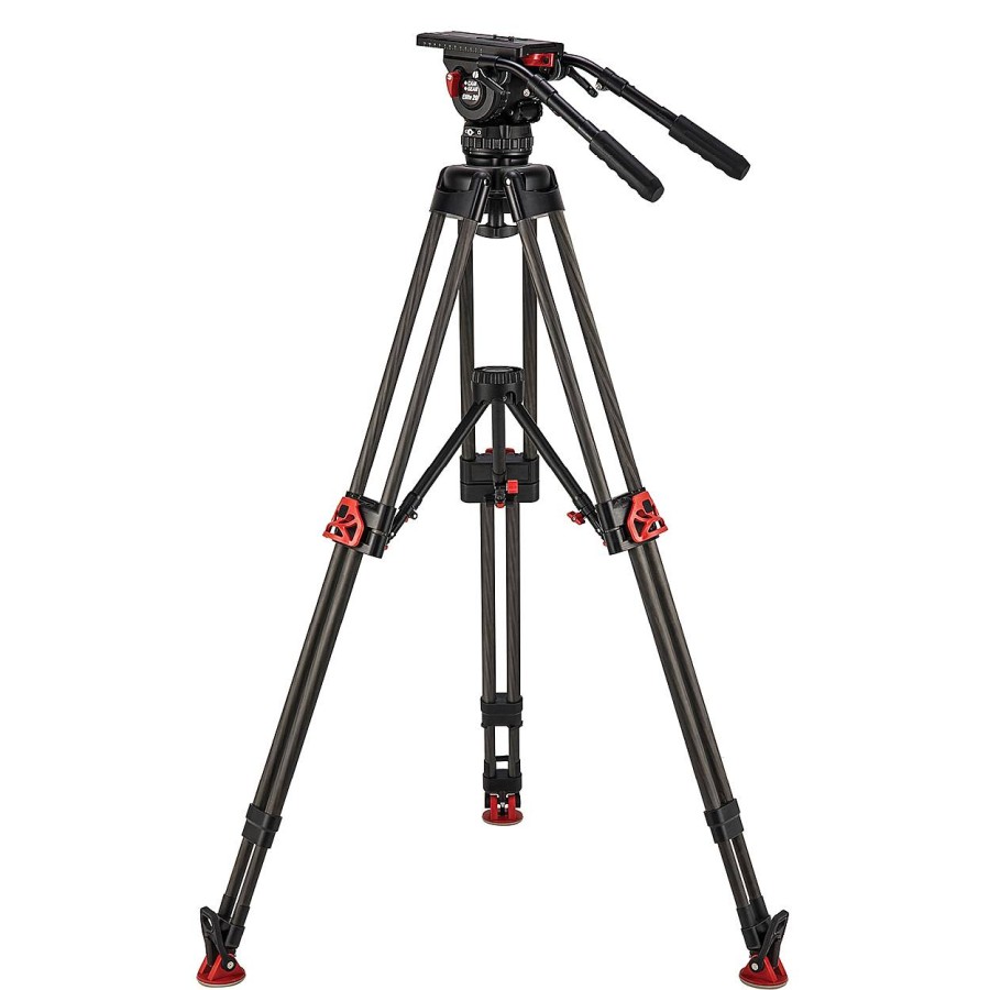 Camgear Camgear Elite 20 Efp Cf Ms (100Mm Bowl) System | Video Tripods