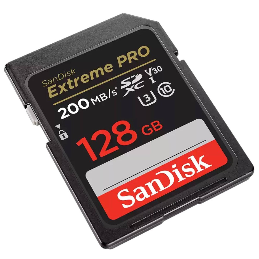 Sandisk Sandisk Extreme Pro 128Gb 200Mb/S Uhs-I V30 Sdxc Memory Card | Memory Cards