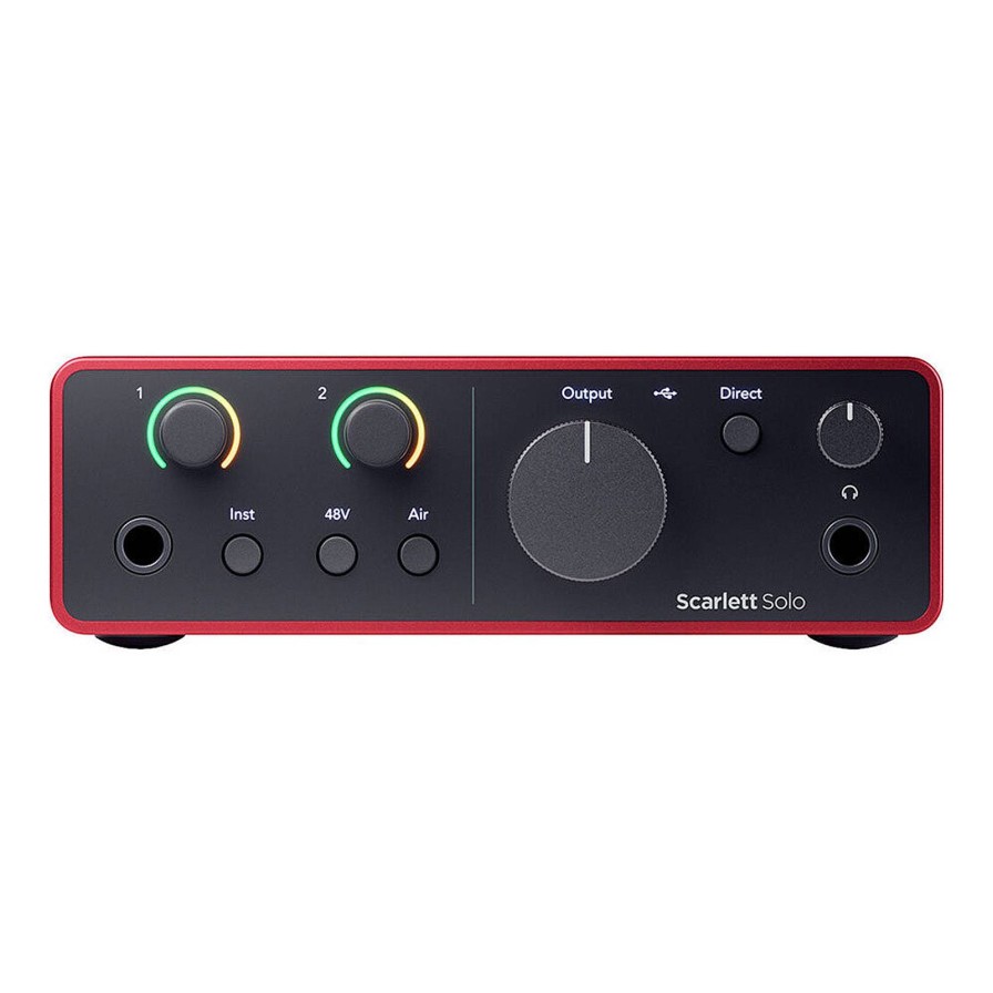 Focusrite Focusrite Scarlett Solo 4Th Gen Audio Interface | Audio Recorders & Mixers