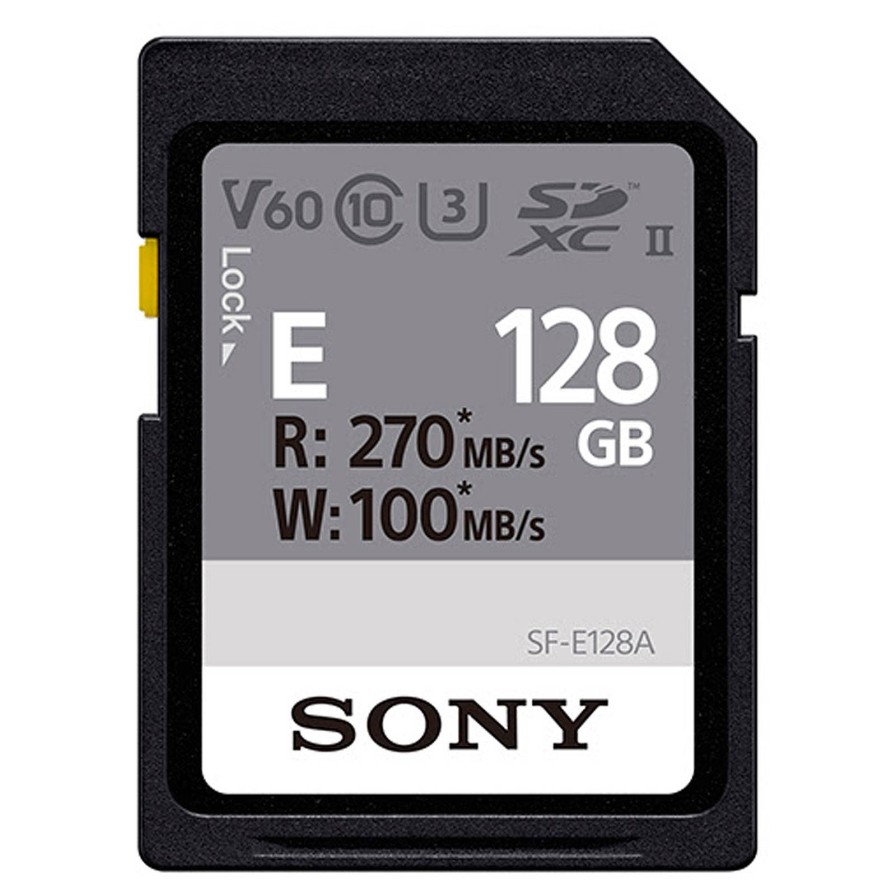 Sony Sony E Series 128Gb Uhs-Ii 270Mb/Sec Sdxc Card | Memory Cards