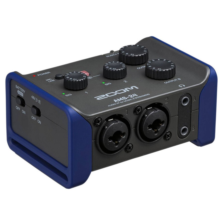 Zoom Zoom Ams-24 Audio Interface | Audio Recorders & Mixers