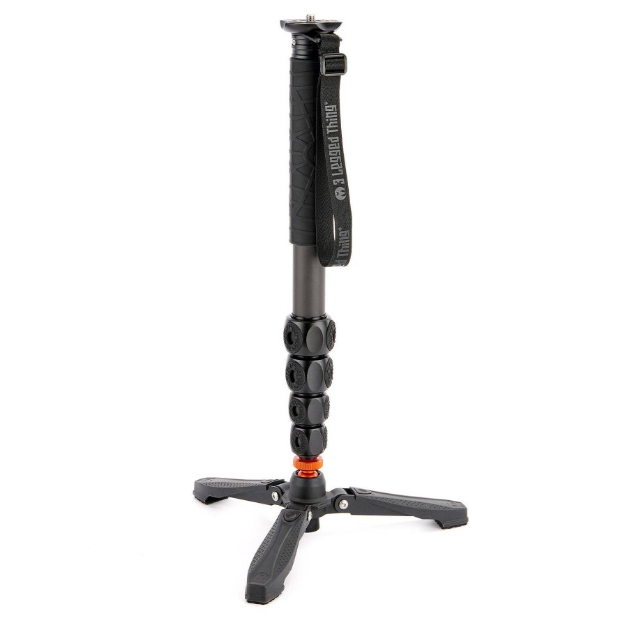 3 Legged Thing 3 Legged Thing Alana Monopod + Docz Foot Stabiliser - Darkness | Monopods