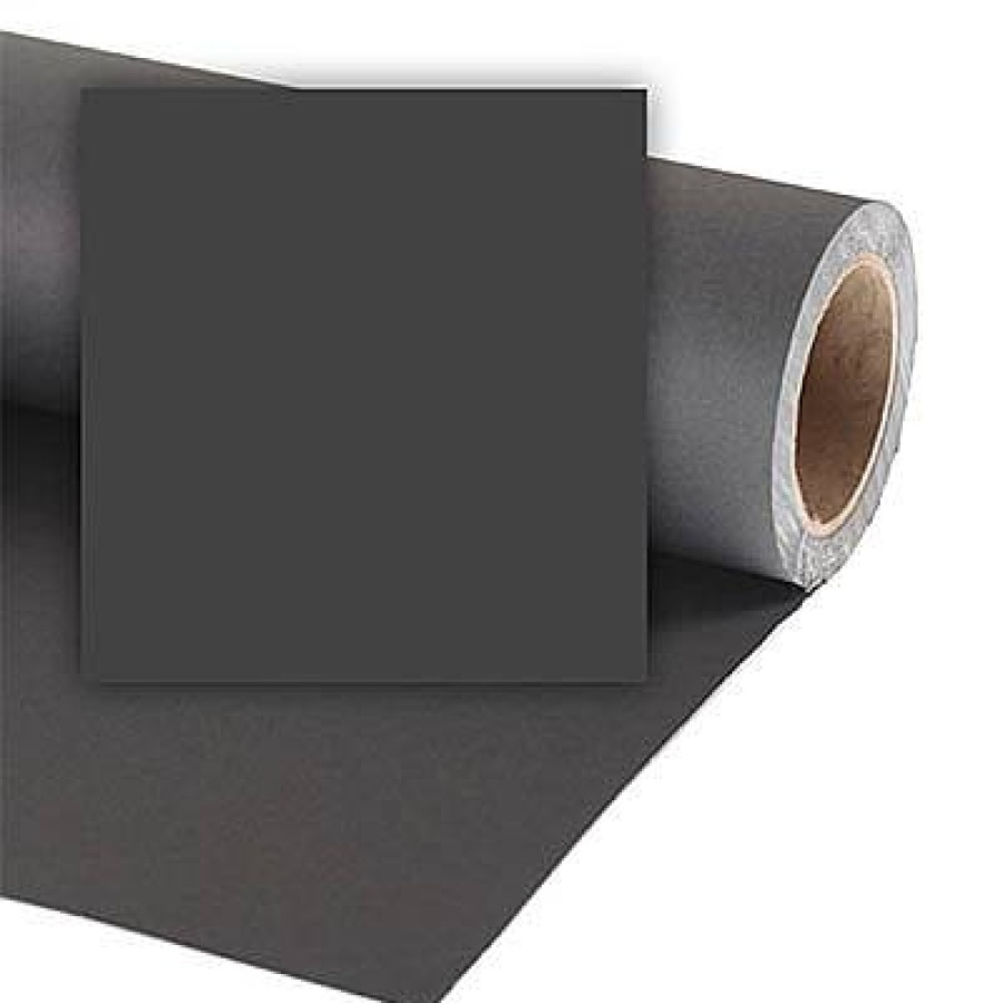 Colorama Colorama 2.18X11M - Black | Studio Backgrounds