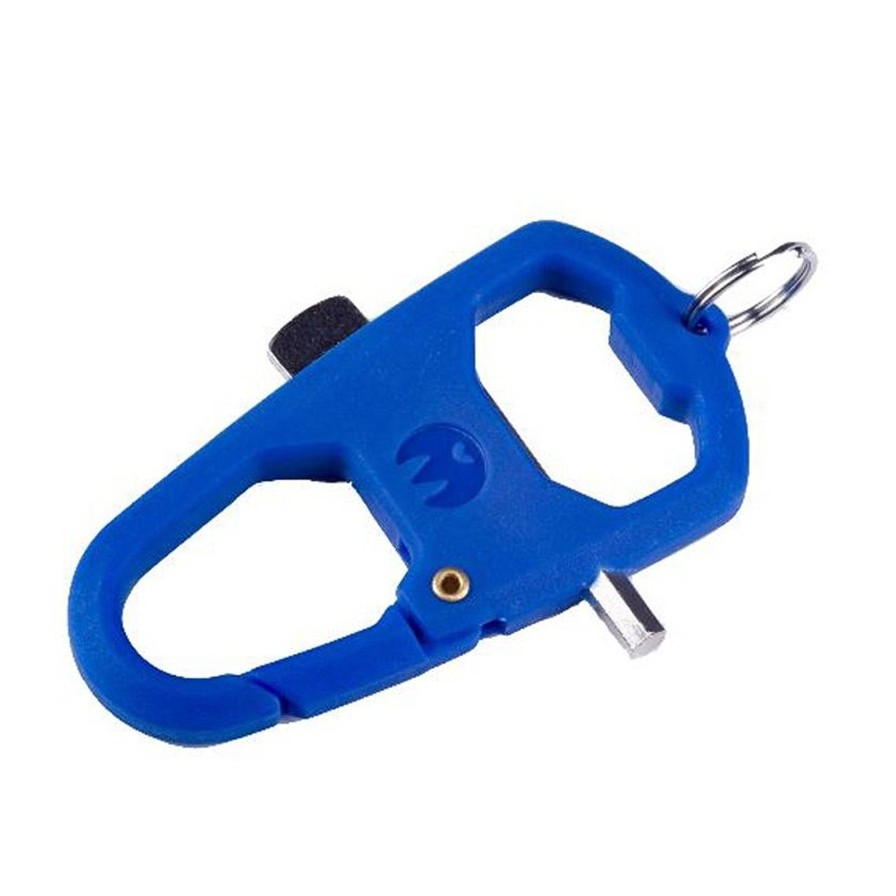 3 Legged Thing 3 Legged Thing Toolz Multi-Function Blue Carabiner - Bag Of 20 | Tripod Accessories