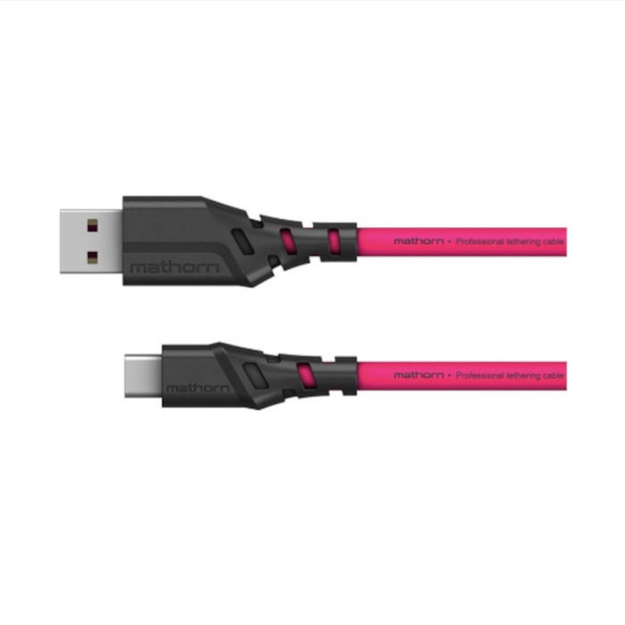 Mathorn Mathorn Mtc-200 Usb A-C 2M Tethering Cable - Magenta | Camera Accessories