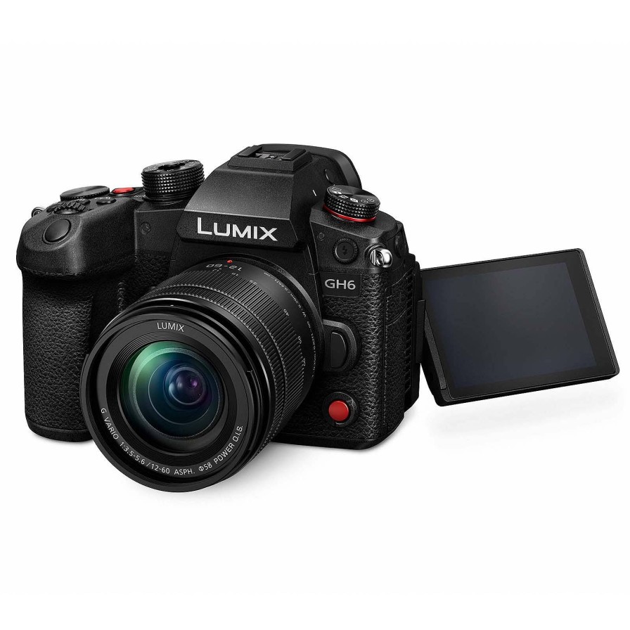 Panasonic Panasonic Lumix Gh6 Digital Camera With 12-60Mm F3.5-5.6 Lens | Mirrorless Cameras