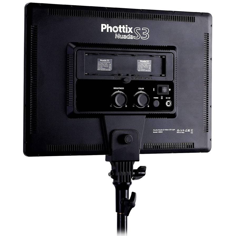 Phottix Phottix Nuada S3 Ii Bi-Colour Video Led Light With Remote | Led Lighting