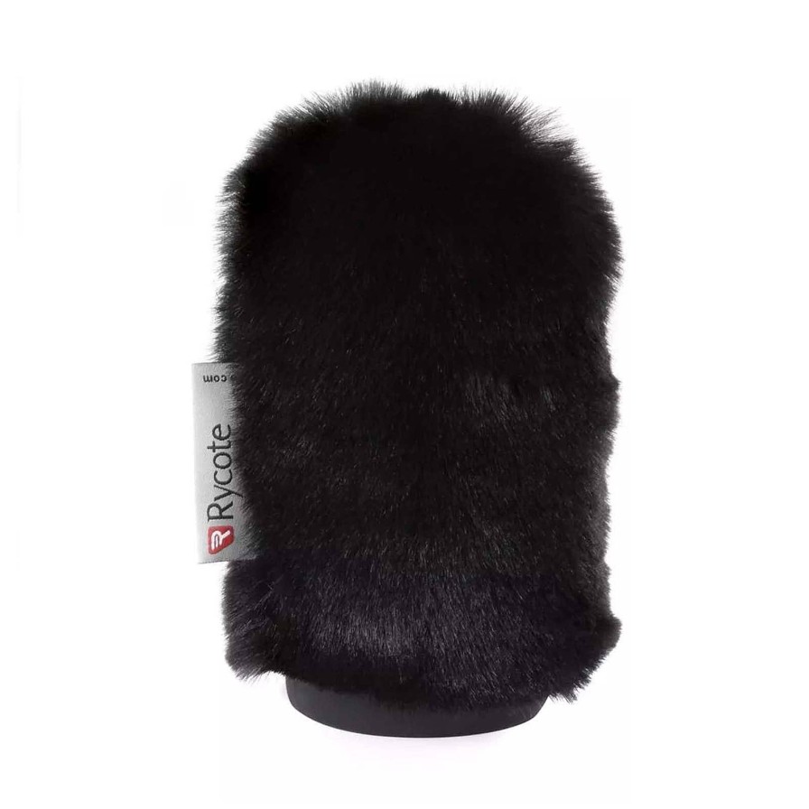 Rycote Rycote 10Cm Short Fur Softie Black | Wind Protection