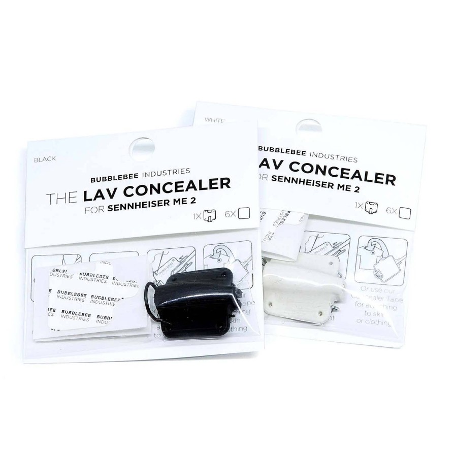 Bubblebee Bubblebee The Lav Concealer For Sennheiser Me 2- White | Audio Accessories