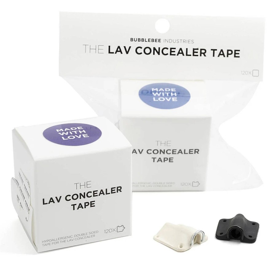 Bubblebee Bubblebee The Lav Concealer Tape (120 Pieces) | Audio Accessories