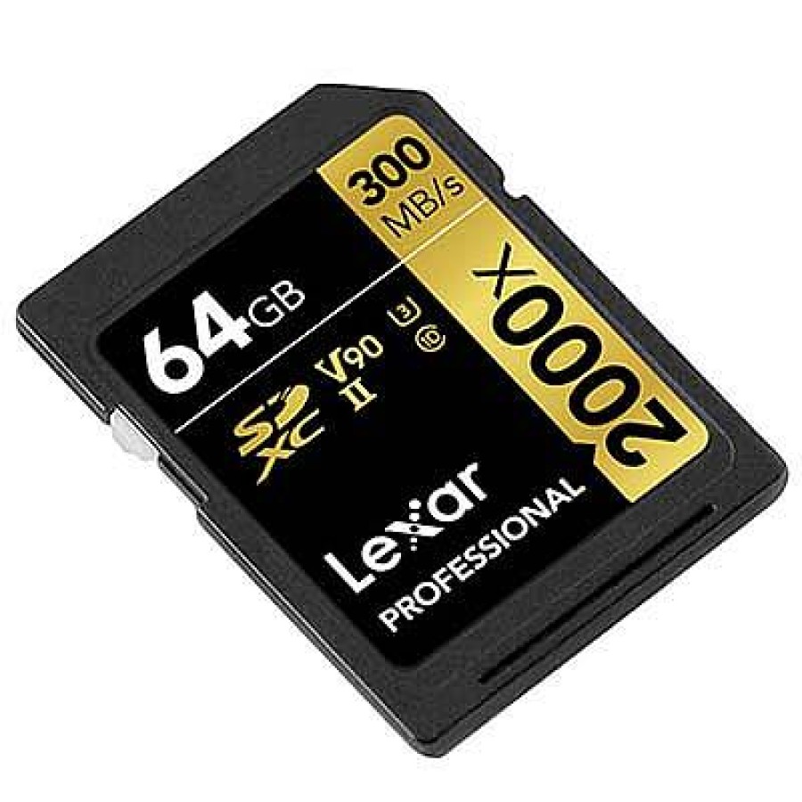 Lexar Lexar 64Gb 2000X (300Mb/Sec) Professional Uhs-Ii Sdxc Card | Memory Cards