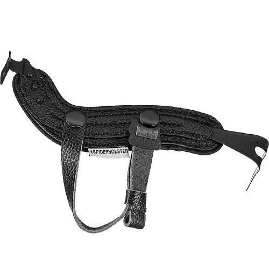 Spider Spiderpro Leather Hand Strap - Black V2 | Camera Accessories