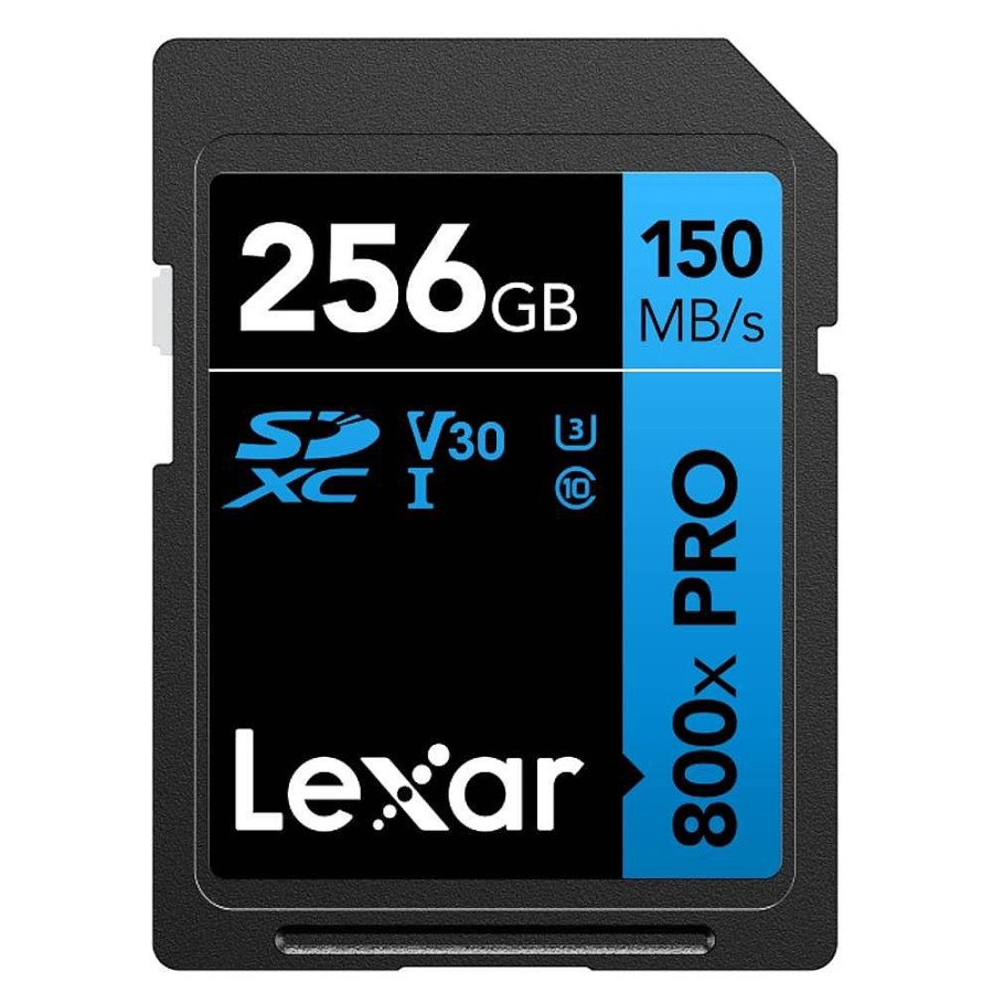 Lexar Lexar 256Gb 800X (150Mb/S) Uhs-I V30 Pro Blue Series Sdxc Memory Card | Memory Cards