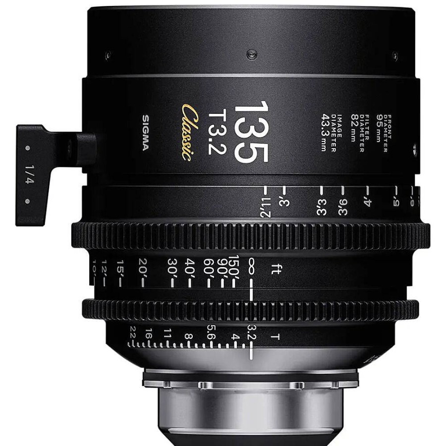 Sigma Sigma Cine Ff Classic Metric 135Mm T2.5 - Pl Mount | Cine Lenses