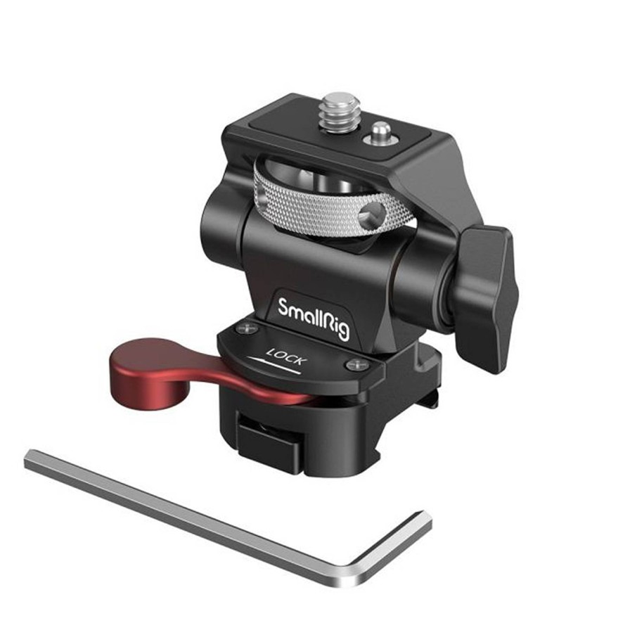 SmallRig Smallrig Swivel And Tilt Adjustable Monitor Mount With Nato Clamp Mount - 2906B | Shoulder Rigs, Cages & Baseplates