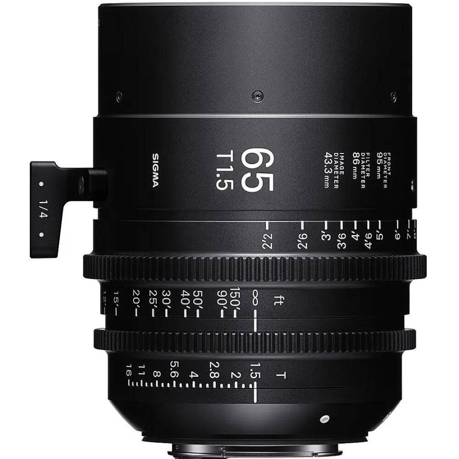 Sigma Sigma 65Mm T1.5 Ff Fully Luminous High-Speed Cine Prime Lens - Canon Mount | Cine Lenses