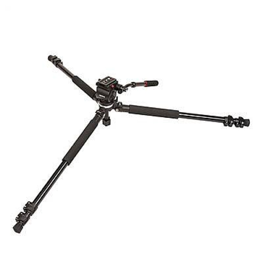 Kenro Kenro Standard Video Tripod Kit (Aluminium) With Vh01B Fluid Head (Ball Base) | Video Tripods