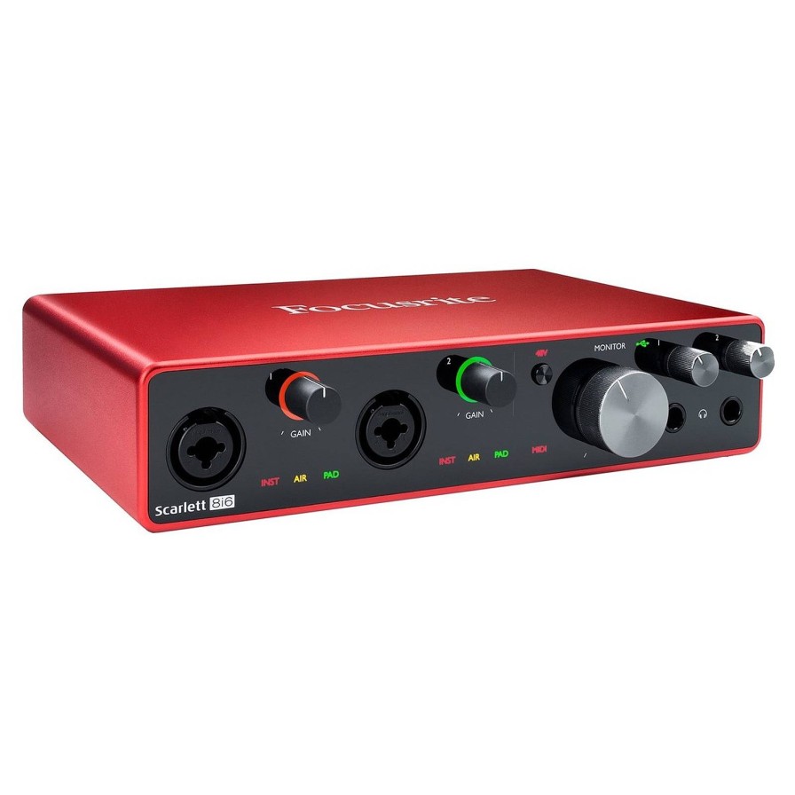 Focusrite Focusrite Scarlett 8I6 3Rd Gen Audio Interface | Audio Recorders & Mixers