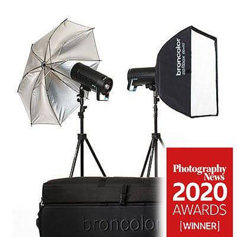 Bron Broncolor Siros 400 S Expert Twin Head Kit Wifi/Rfs 2 | Flash Heads And Kits