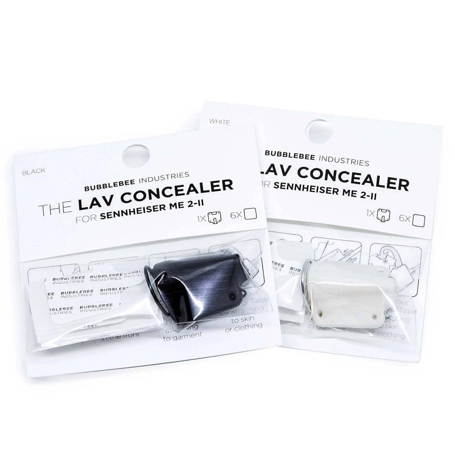 Bubblebee Bubblebee The Lav Concealer For Sennheiser Me 2-Ii- White | Audio Accessories