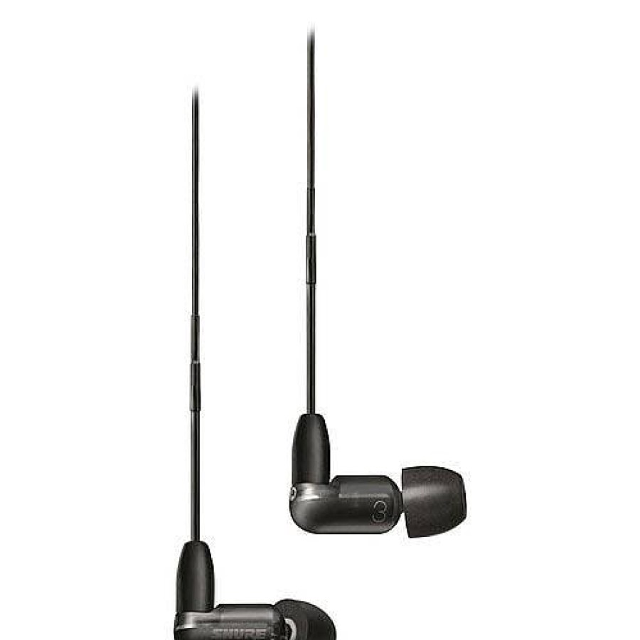 Shure Shure Aonic 3 Sound Isolating Earphones With Balanced Armature Drivers - Black | Headphones